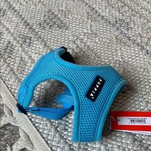 FREE with purchase NWT small Puppia blue soft Dog Harness